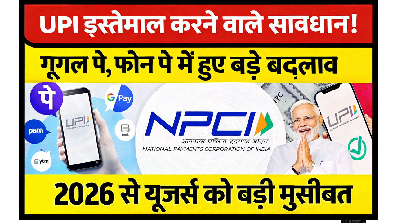 UPI New Rule 2026: ₹1 लाख पेमेंट पर नया नियम लागू! अब ऐसे होगा ट्रांजैक्शन